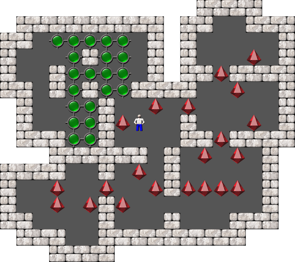 Sokoban Mass Remodel level 1426